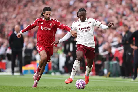 ترتيب الدوري الإنجليزي الممتاز بعد تعادل ليفربول وأرسنال